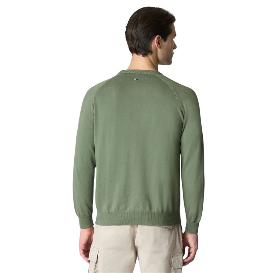 Lin maglia girocollo raglan in cotone da uomo U.S. Polo Assn | US41173003448